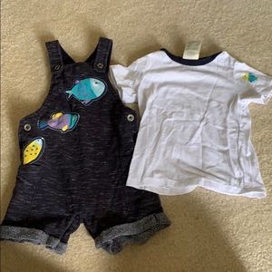 Fishy overall set